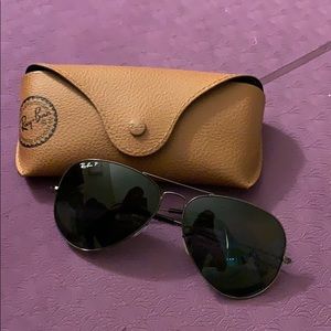 Large Aviators Ray Ban polarized